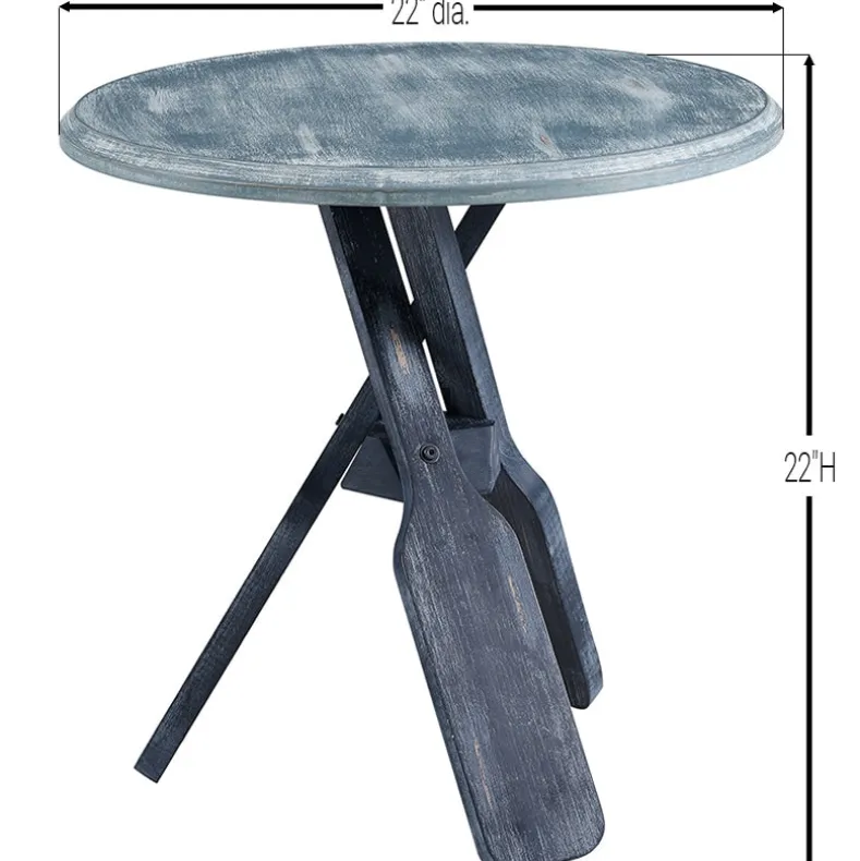 Rustic Nautical Side Table