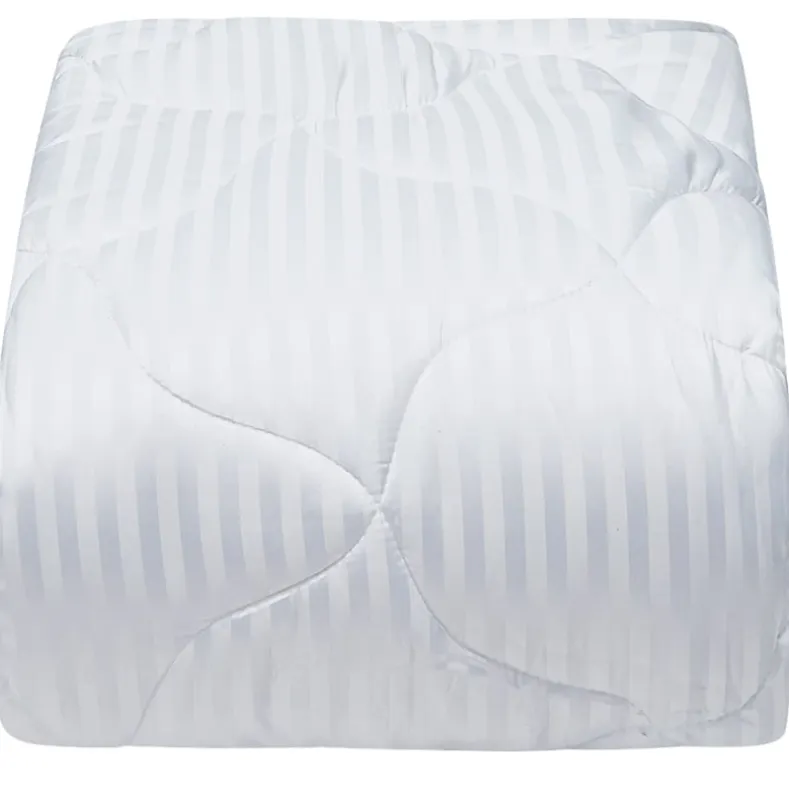 Satin Stripe 200TC Mattress Topper