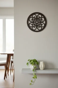 Scrolled Wall Medallion