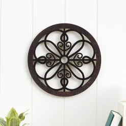 Scrolled Wall Medallion