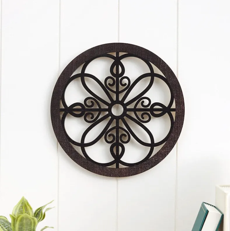 Scrolled Wall Medallion