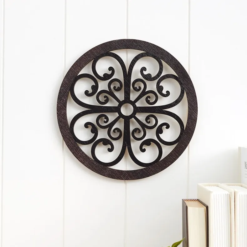Scrolled Wall Medallion
