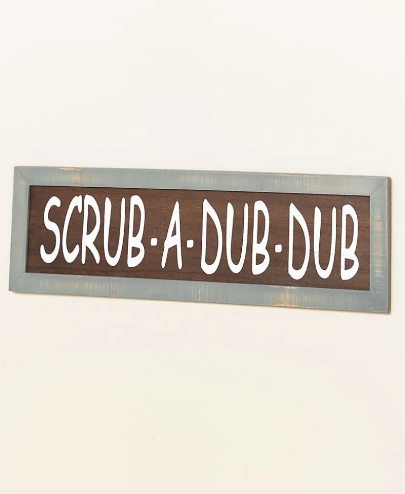 Scrub-a-Dub-Dub Sign