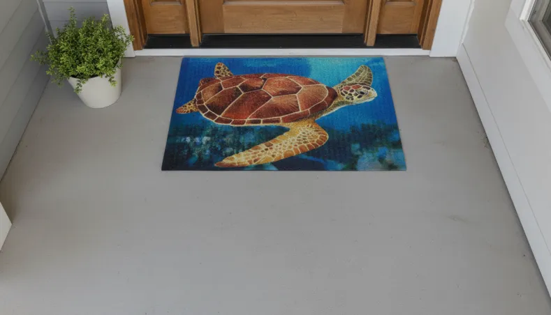 Sea Turtle Doormat
