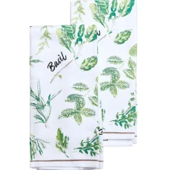 Set of 2 Cotton Kitchen Towels