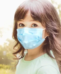 Set of 50 Disposable Kids' Face Masks