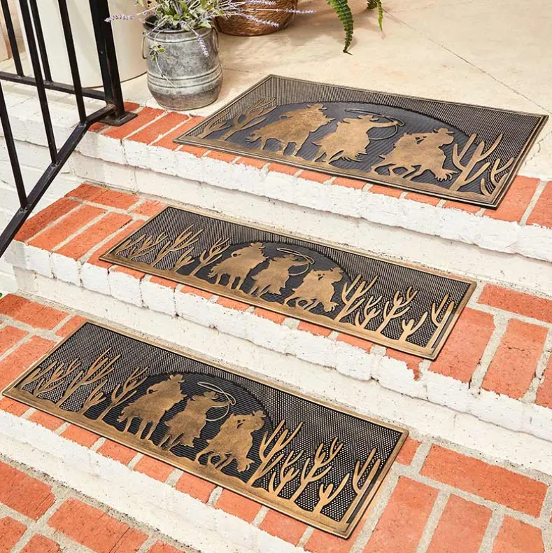Set Of 2 Home on the Range Stair Treads or Doormat