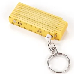 Set of 2 Mini Fold-Up Keychain Rulers