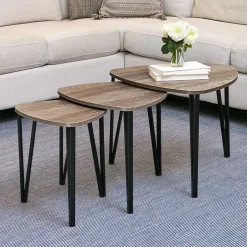Set of 3 Nesting Coffee End Tables
