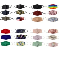Sets of 6 Adjustable Face Masks for Kids