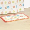 Shana Spring Floral Memory Foam Bath Rug