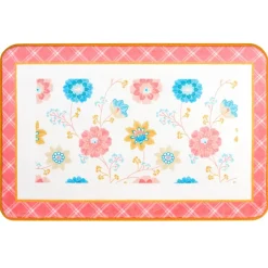 Shana Spring Floral Memory Foam Bath Rug