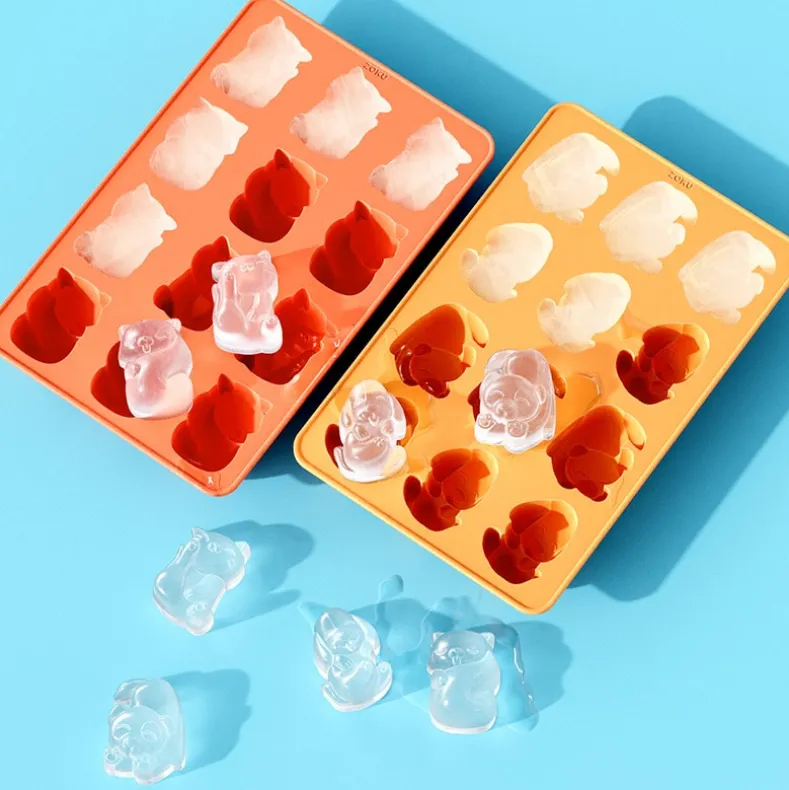 Shaped Ice Cube Trays