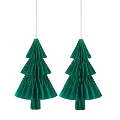 Shaped Paper Ornaments Set of 2