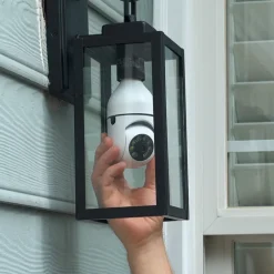 Sight Bulb™ WiFi Camera With Motion Sensor or 64G Memory Card