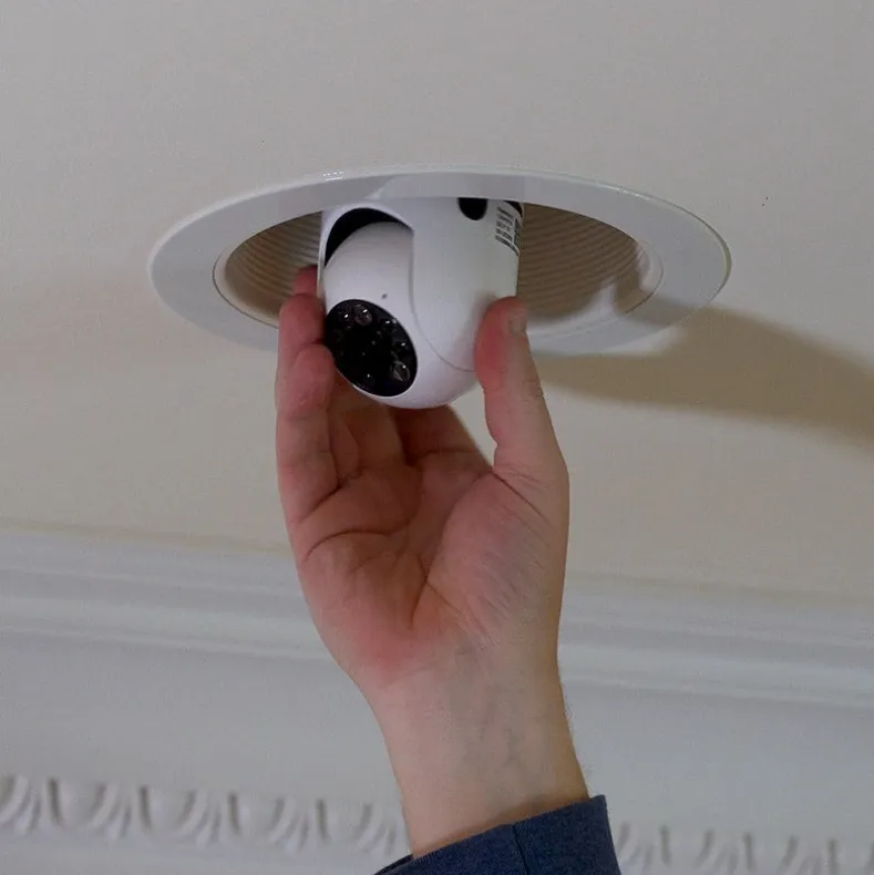 Sight Bulb™ WiFi Camera With Motion Sensor or 64G Memory Card