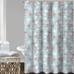 Silene Shower Curtain with Hooks