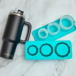 Silicone Cylinder Ice Cube Tray for Tumblers