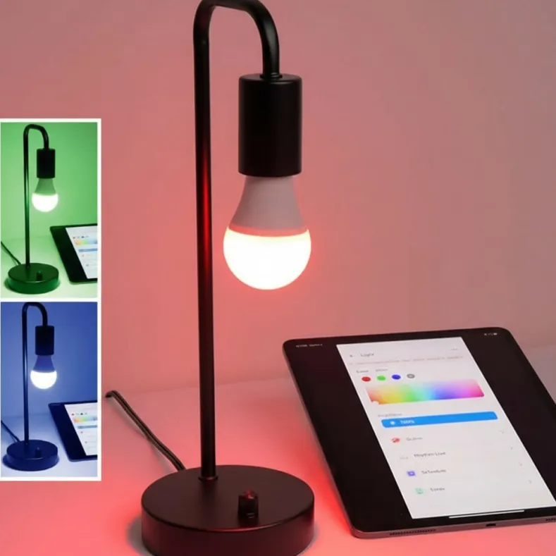 Smart LED Bulb Voice And App Controlled Dimmable 16 Million Colors