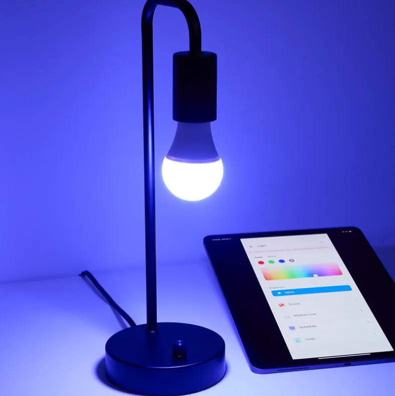Smart LED Bulb Voice And App Controlled Dimmable 16 Million Colors