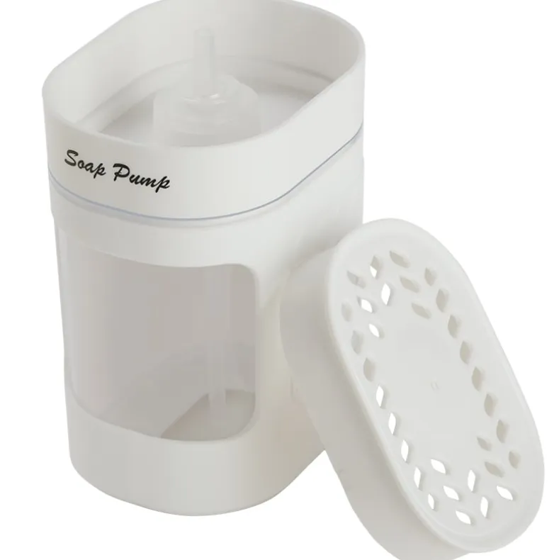 Soap Pump with Sponge and Sponge Holder