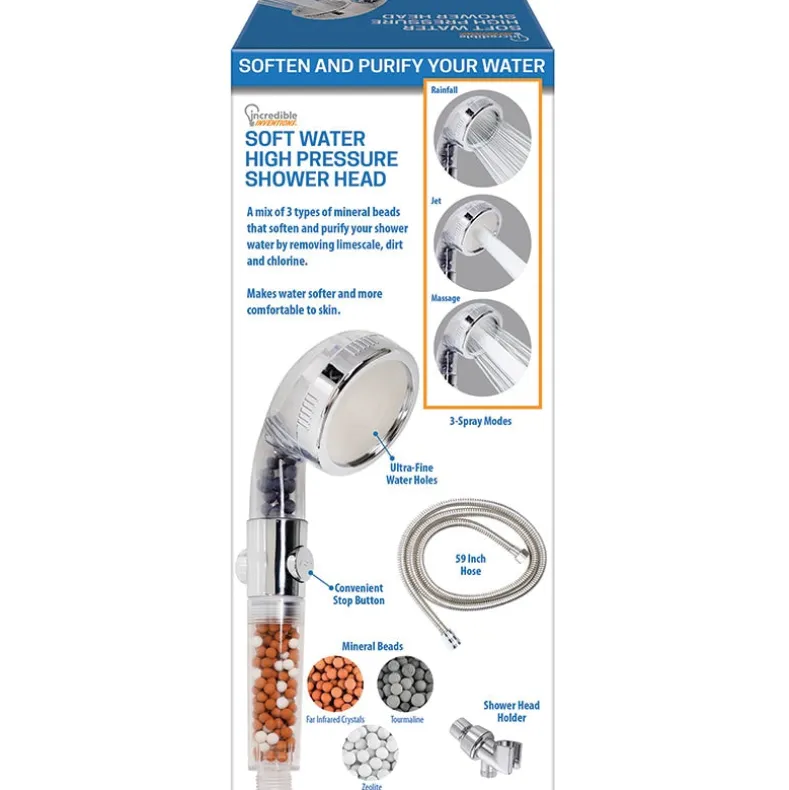 Soft Water High Pressure Shower Head
