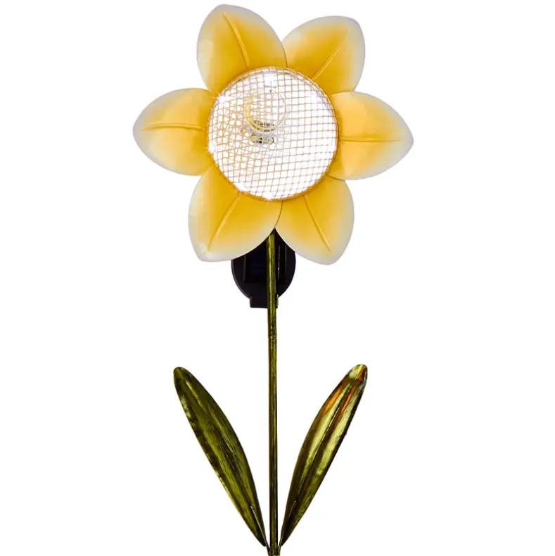 Solar Birdfeeder Stakes Flower or Butterfly