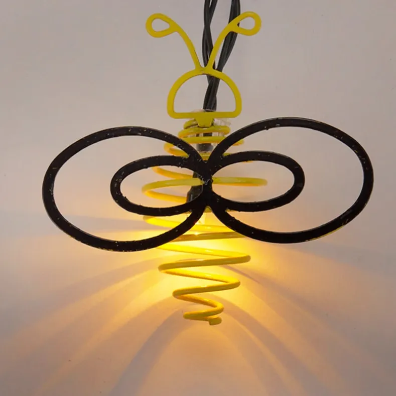 Solar Ladybug String Lights