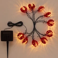 Solar Ladybug String Lights