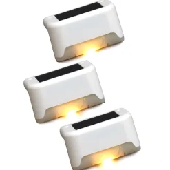 Solar LED Deck Lights Set of 3