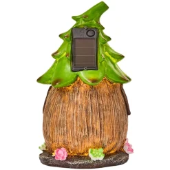 Solar Lighted Fairy House