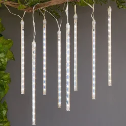 Solar Meteor Shower LED Lights
