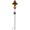 Solar Mushroom Stake With Fairy Accent