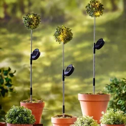 Solar Topiary Stake Light
