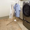 Space-Saving Folding Laundry Clothing Drying Rack with 3 Arms