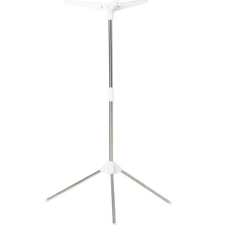 Space-Saving Folding Laundry Clothing Drying Rack with 3 Arms