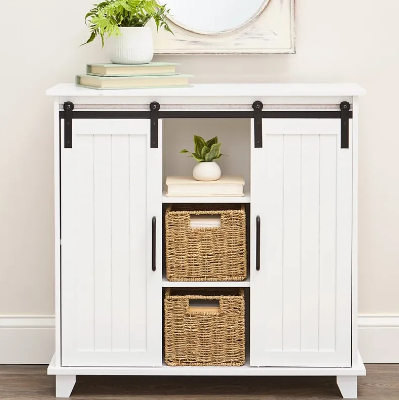 Space-Saving Set of 2 Storage Baskets for Effortless Organization