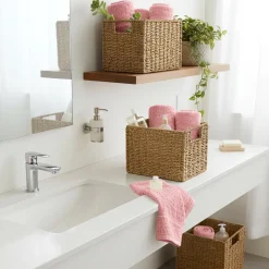 Space-Saving Set of 2 Storage Baskets for Effortless Organization