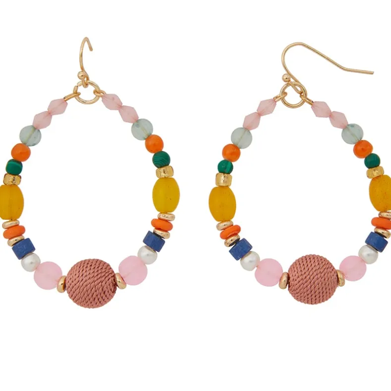 Spring Flower Beaded Jewelry