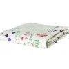 Spring Mushroom King Quilt or Decorative Pillow