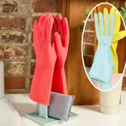 Standing Kitchen Glove Drying Rack and Storage