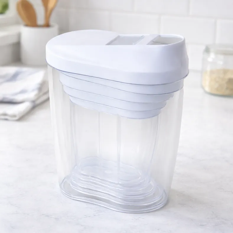 Store and Pour Clear Food Containers - Set of 5