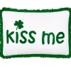 St. Patrick's Day Embroidered Decorative Pillow