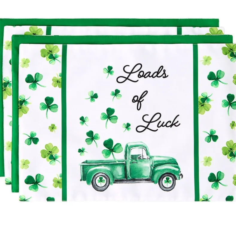 St Patrick's Day Loads of Luck Table Runner or Set of 4 Placemats