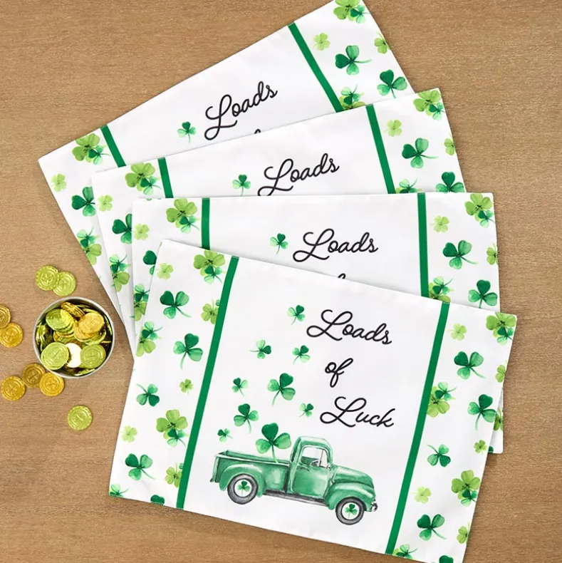 St Patrick's Day Loads of Luck Table Runner or Set of 4 Placemats