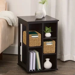 Stylish and Practical Rotating End Table