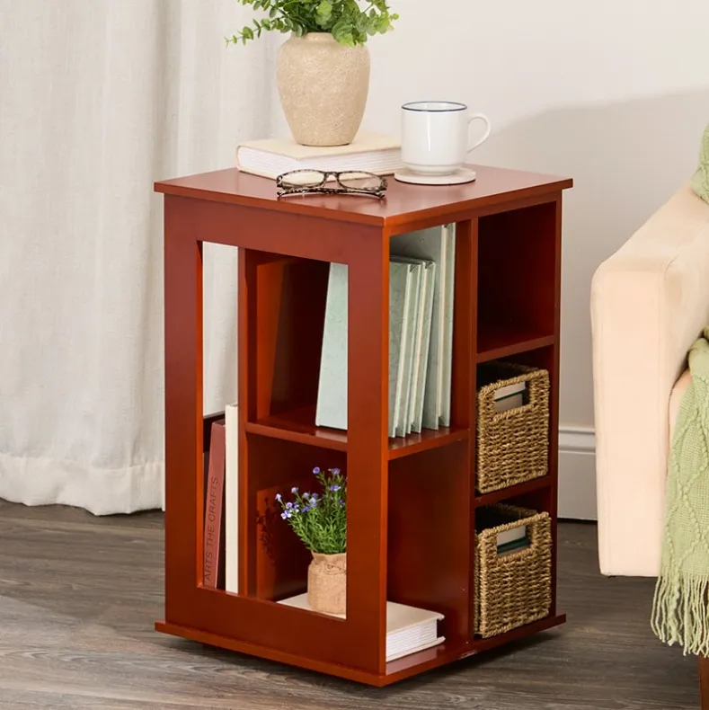 Stylish and Practical Rotating End Table
