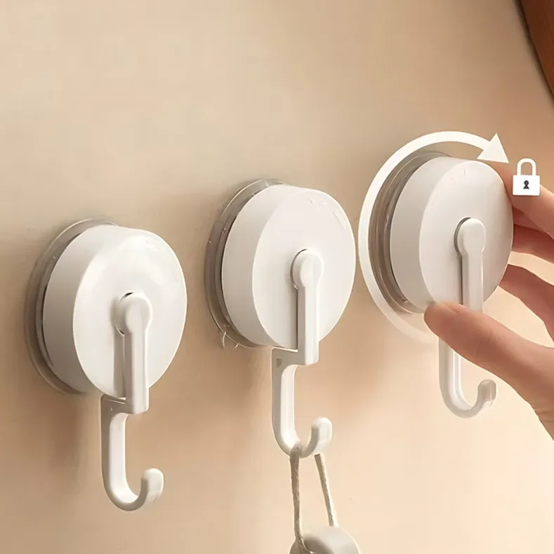 Suction Cup Hooks 3 Pc
