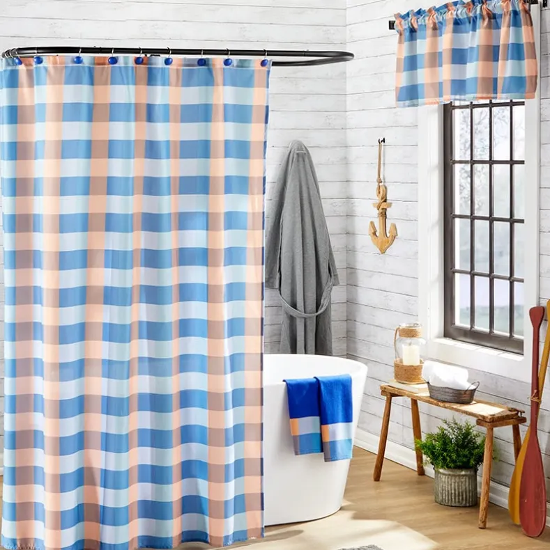 Summer Buffalo Plaid Bath Collection