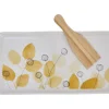 Summer Floral Appetizer Tray with Spatula